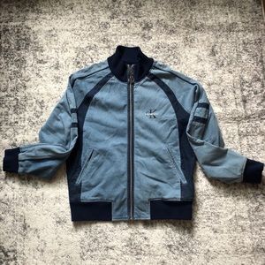 Calvin Klein Vintage Jean Bomber Jacket